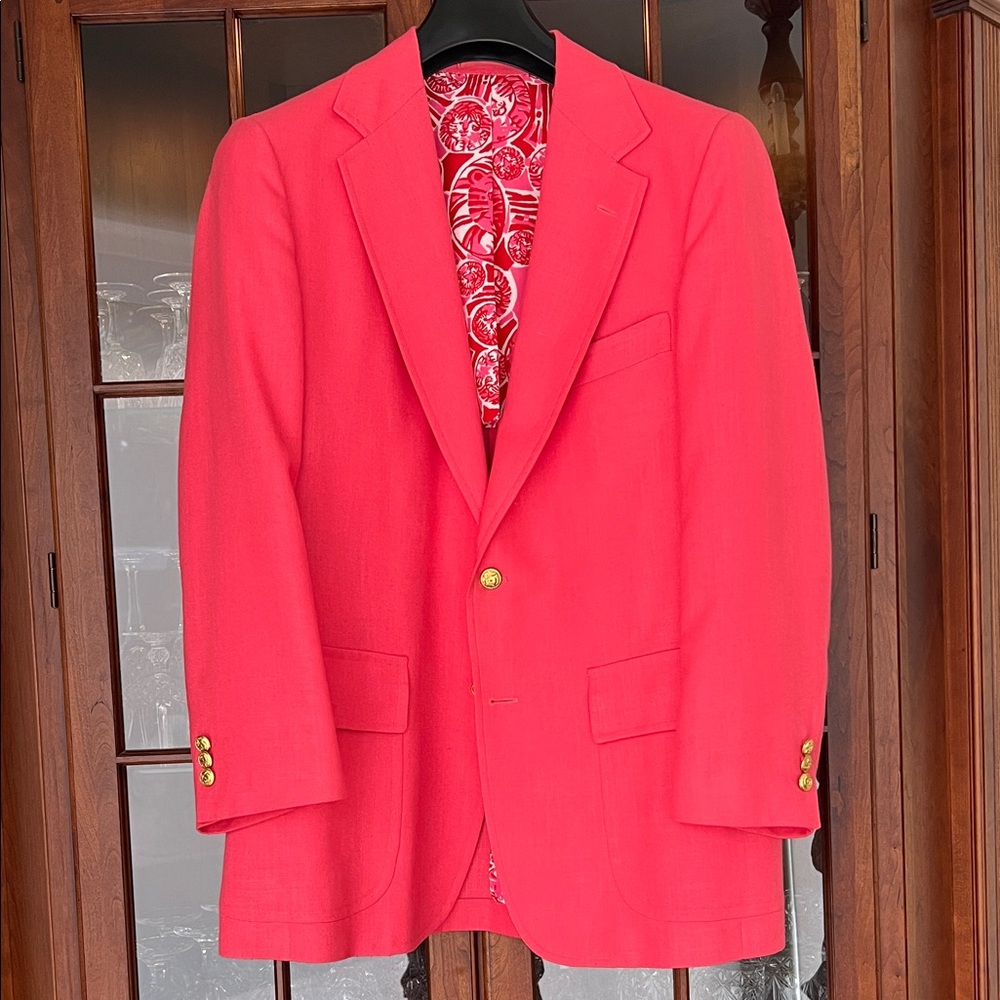 Lilly Pulitzer Vibrant Pink Blazer